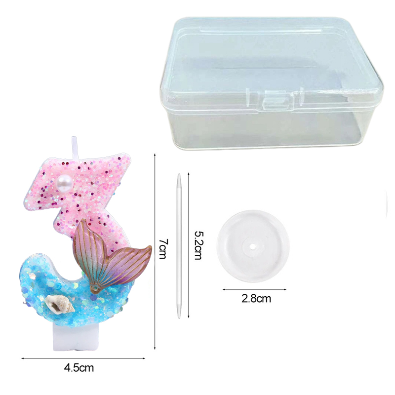 Gradient Blue Shell Pearl Crea - Candle Supplies In ulasan dan harga
