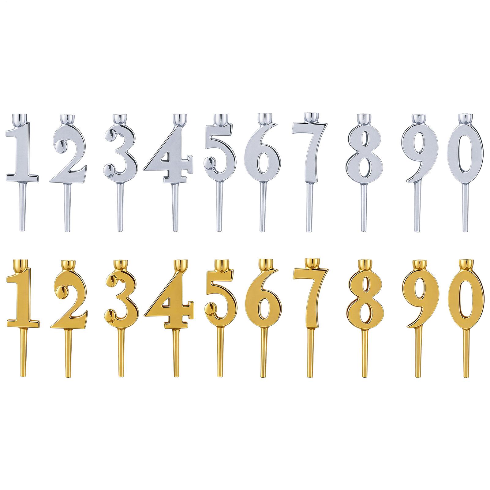 Number Birthday Candle Holders - Candle Supplies In ulasan dan harga