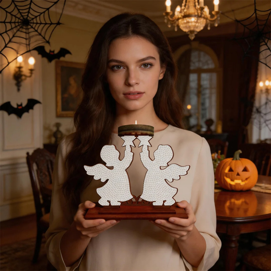 kid candle holder Halloween ho - Candle Supplies In ulasan dan harga