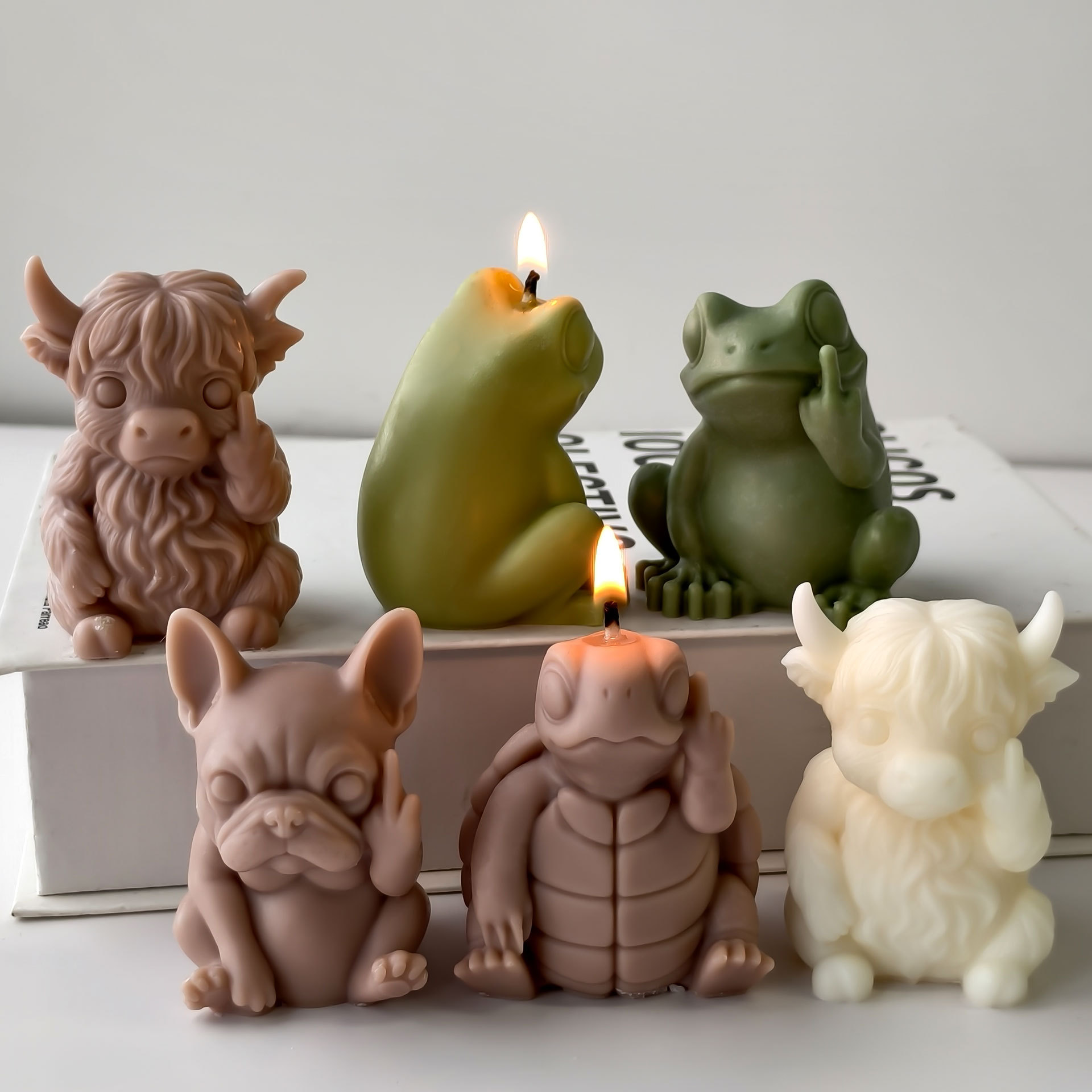 DIY Cartoon Yak Turtle Aroma C - Candle Supplies Store ulasan dan harga