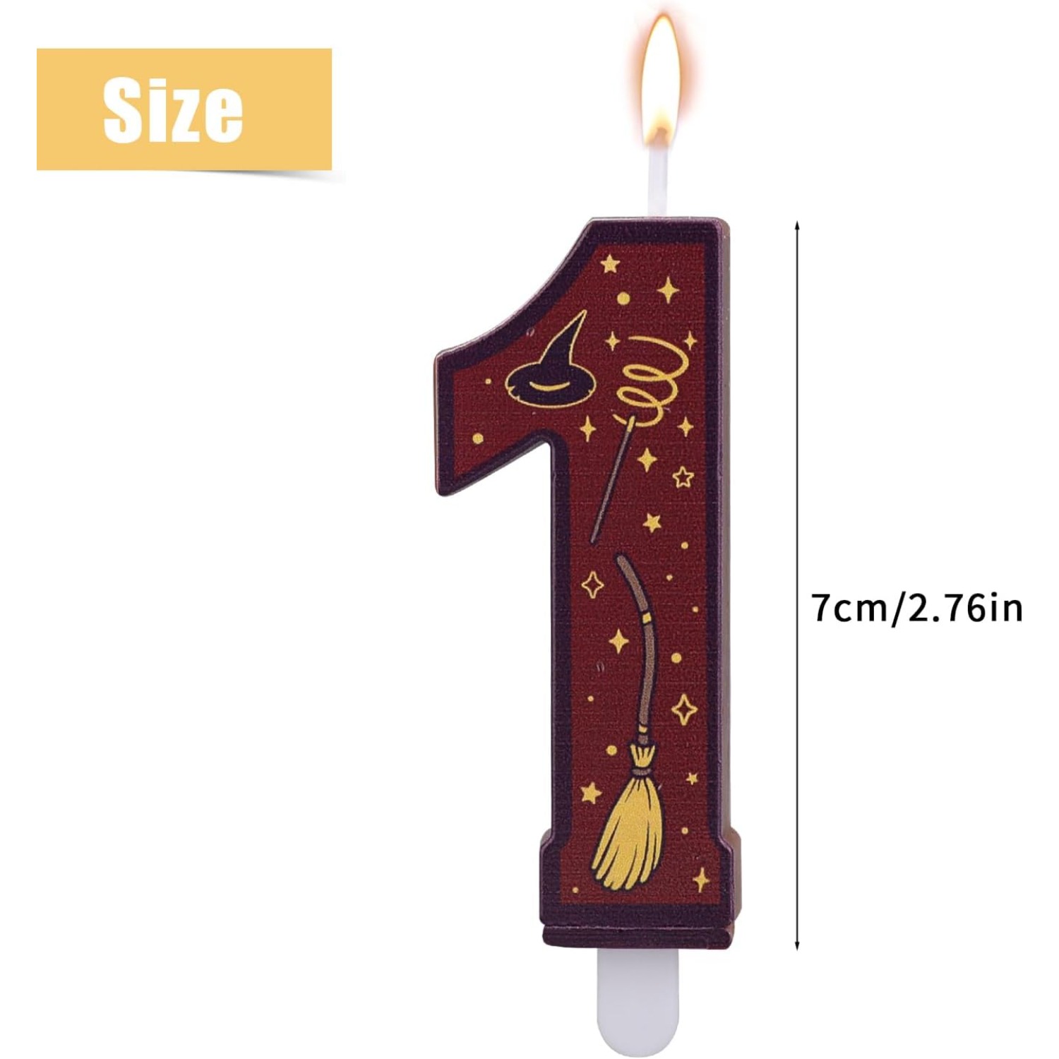 1 Set Number 0-9 Magical Theme - Candle Supplies Kit ulasan dan harga