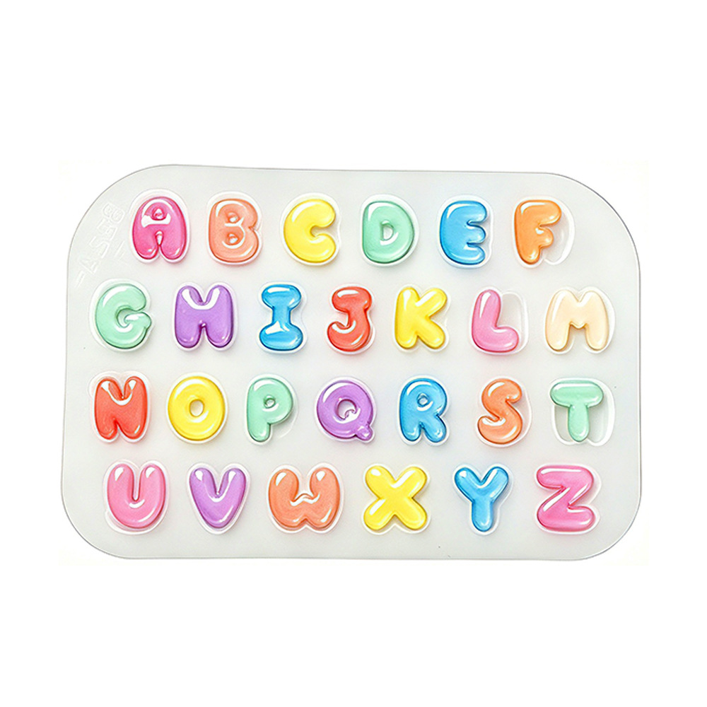 2Pcs Mini Letter Silicone Mold - Candle Supplies Kit ulasan dan harga