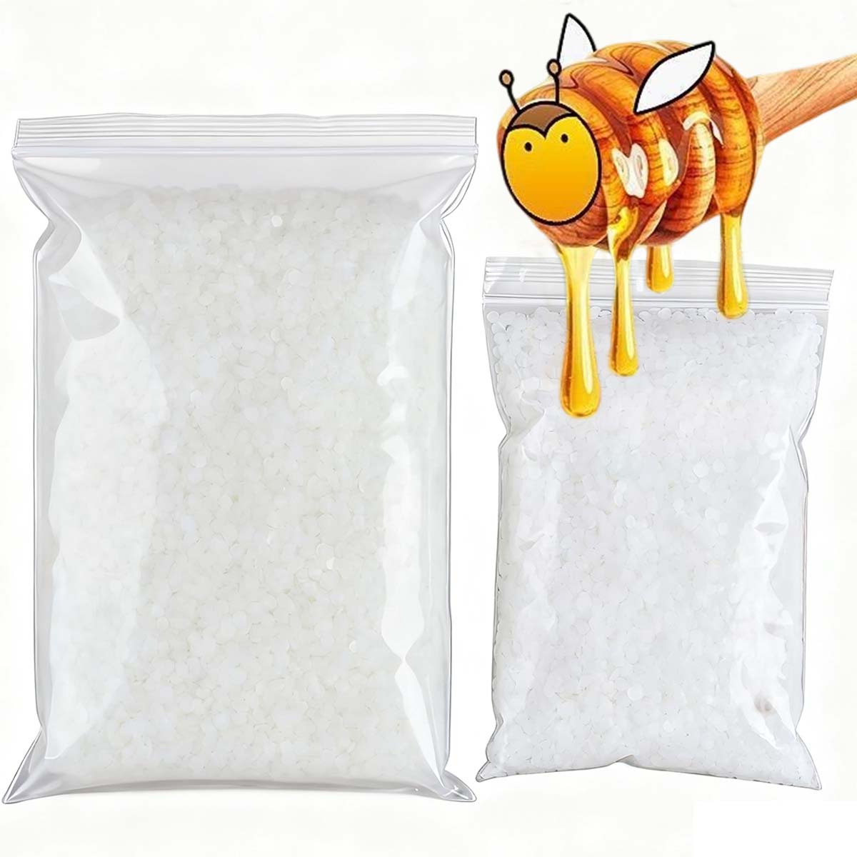 200g-1000g White Beeswax Pure  - Candle Supplies Store ulasan dan harga