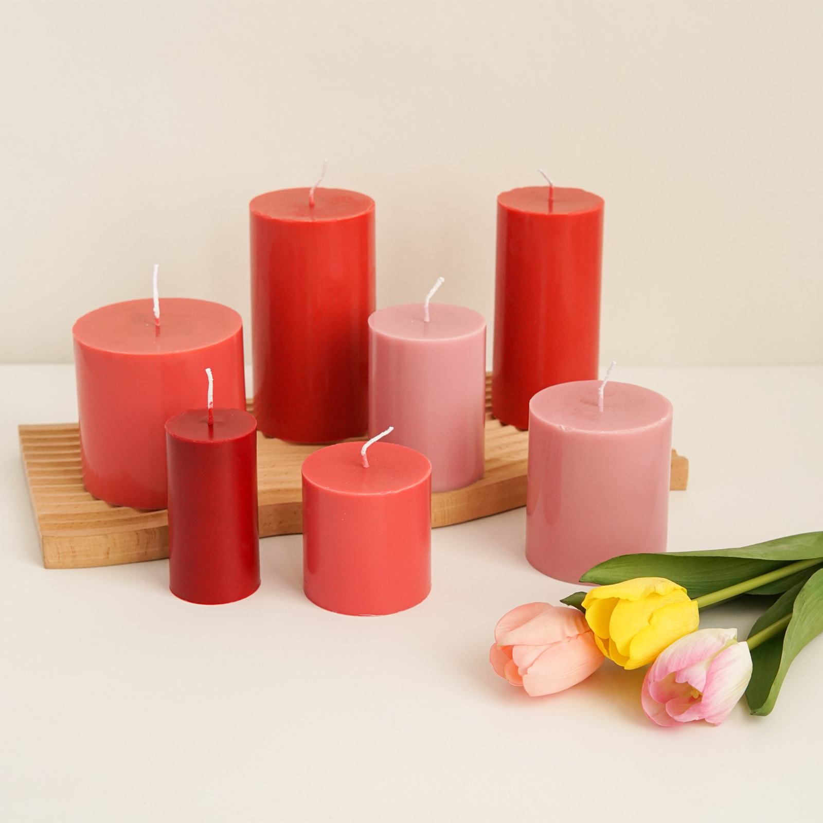 Various 3D Cylindrical Candle  - Candle Supplies Kit ulasan dan harga