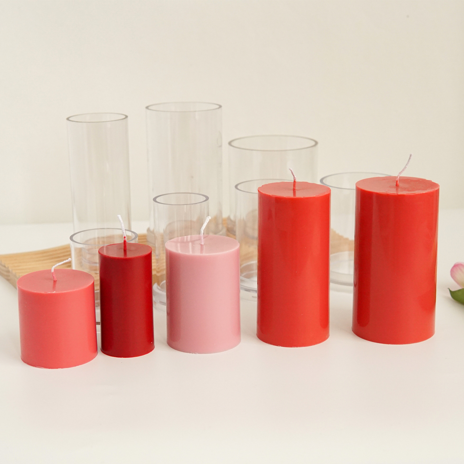 Various 3D Cylindrical Candle  - Candle Supplies Kit ulasan dan harga