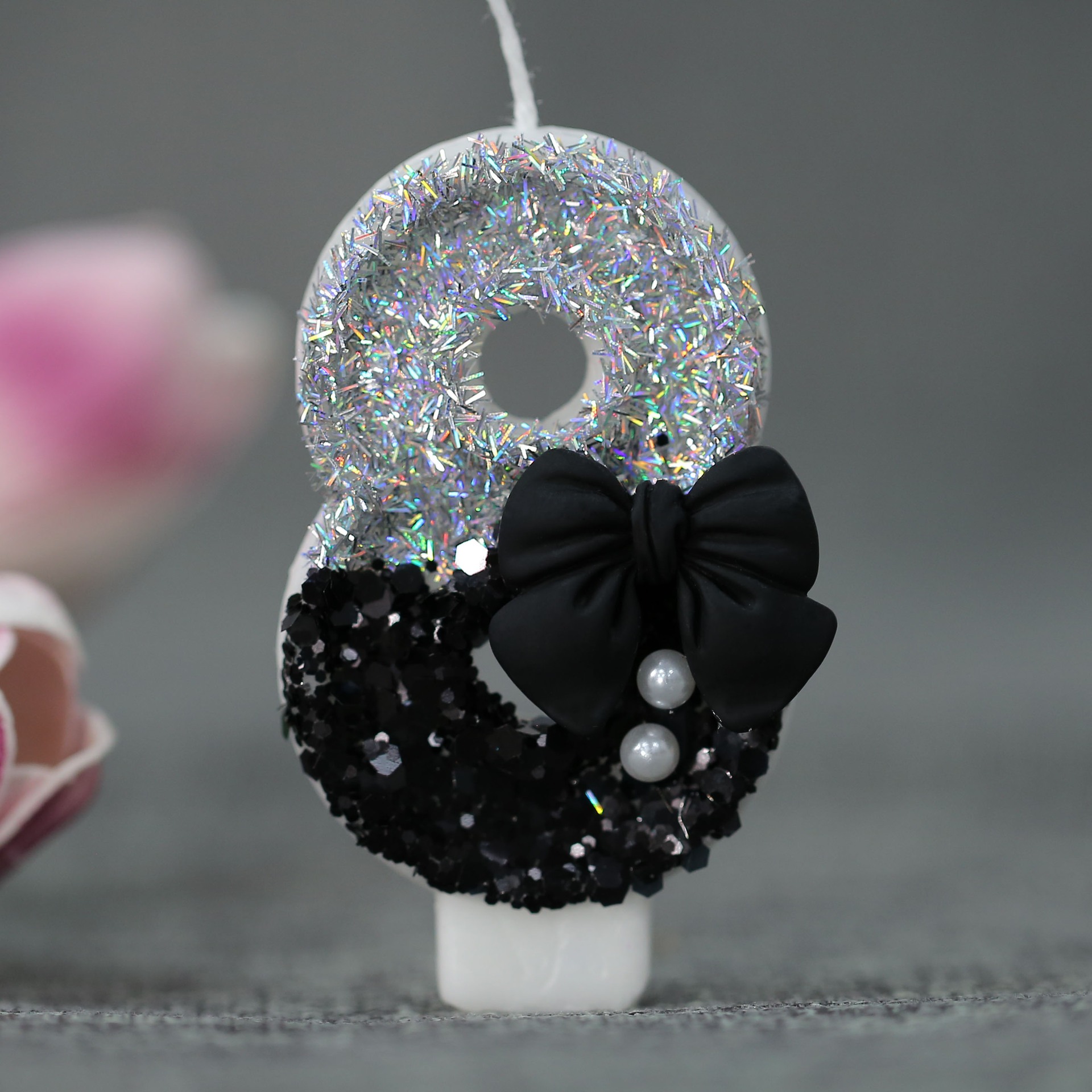 Midnight Bow & Pearl 0-9 Numbe - Candle Supplies In ulasan dan harga