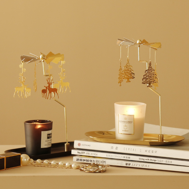 Rotating Candlestick Tray Scen - Candle Zero ulasan dan harga