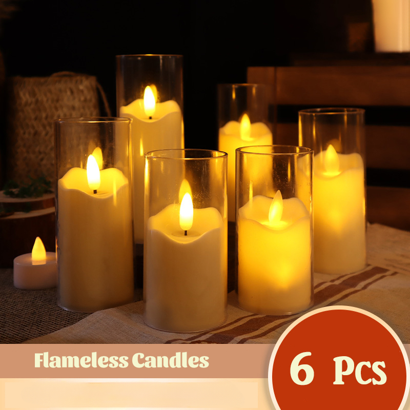 6Pcs Led Flameless Electric Ca - Candle Zero ulasan dan harga