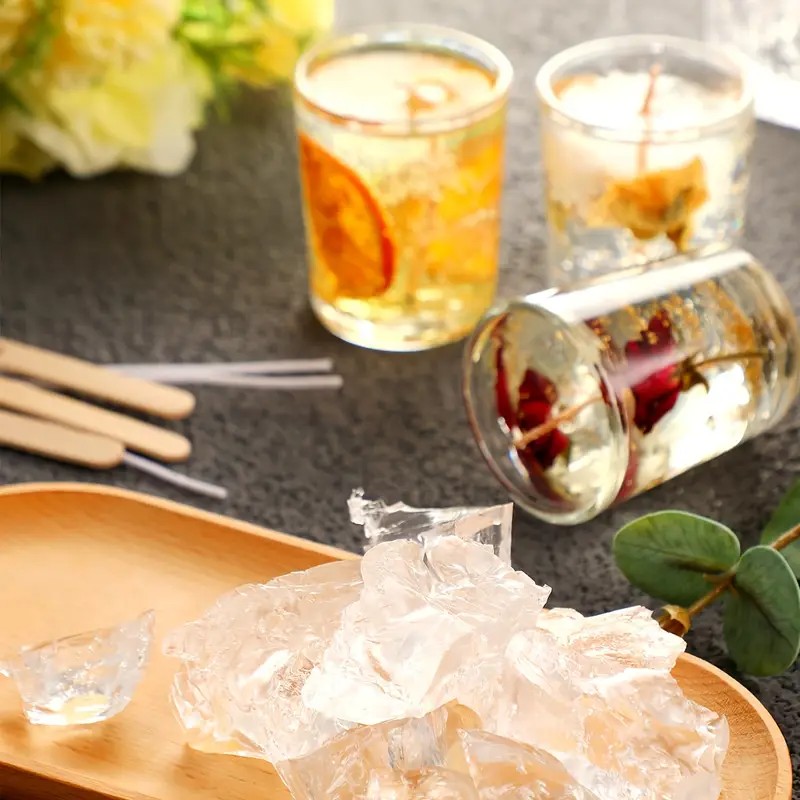 Transparent Crystal Wax, Jelly - Candle Supplies Store ulasan dan harga